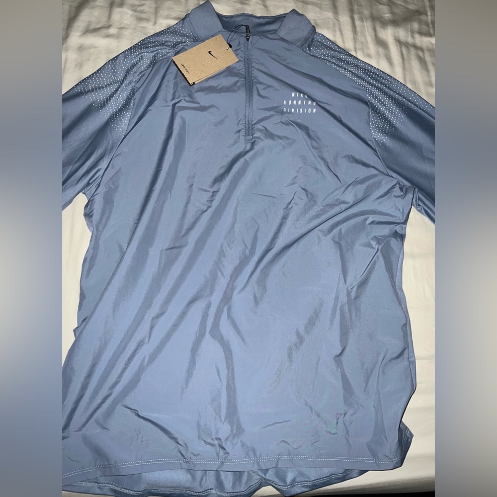Nike running half zip